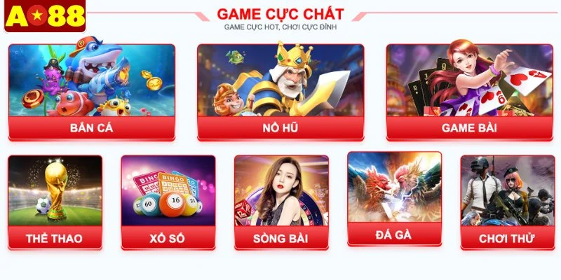 Các sảnh cược đa dạng tại AO88